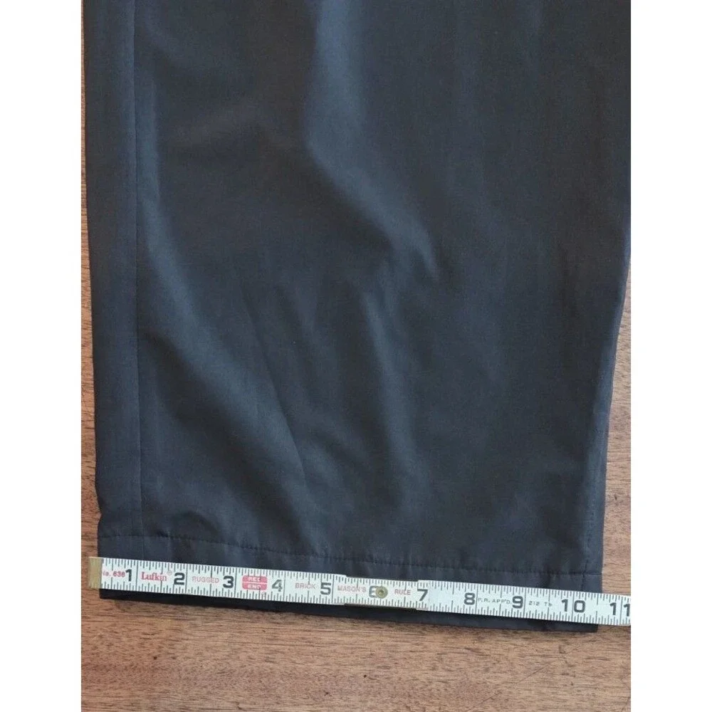 Snake Eyes Mens Golf Rain Pants Black Waterproof Mesh Lined Size XL Style 251700